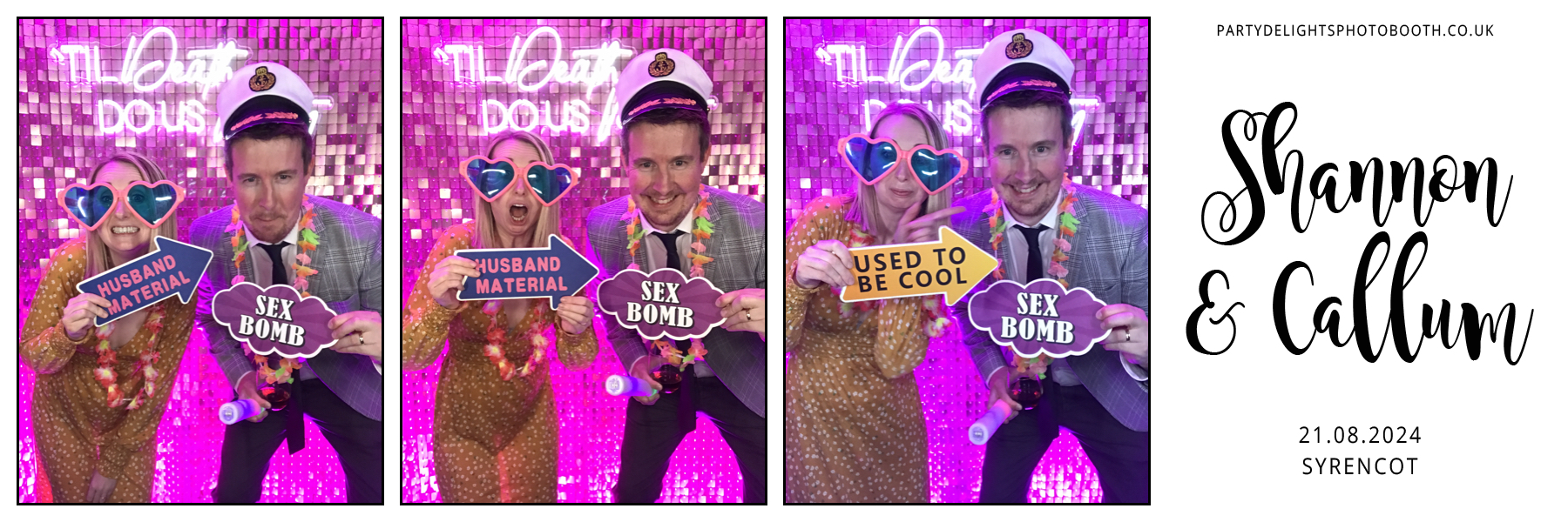Shannon and Callum’s Wedding | View more photos from the event at gallery.partydelightsphotobooth.co.uk/u/PartyDelightsPhotoBooth/Shannon-and-Callum’s-Wedding