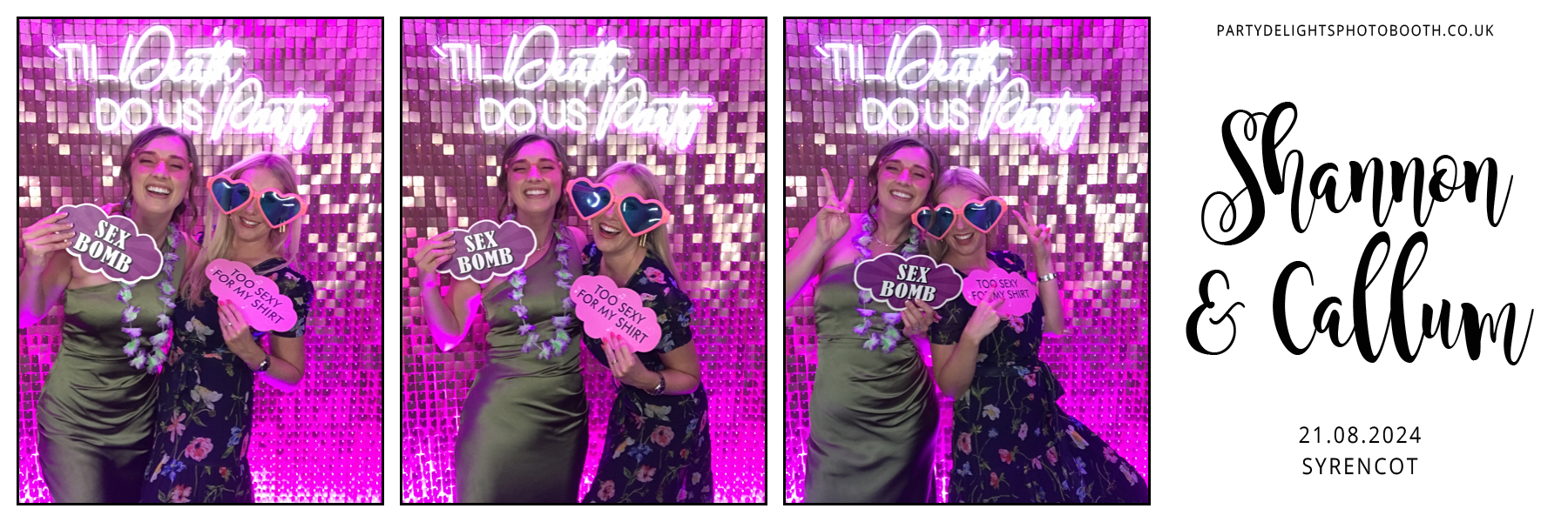 Shannon and Callum’s Wedding | View more photos from the event at gallery.partydelightsphotobooth.co.uk/u/PartyDelightsPhotoBooth/Shannon-and-Callum’s-Wedding