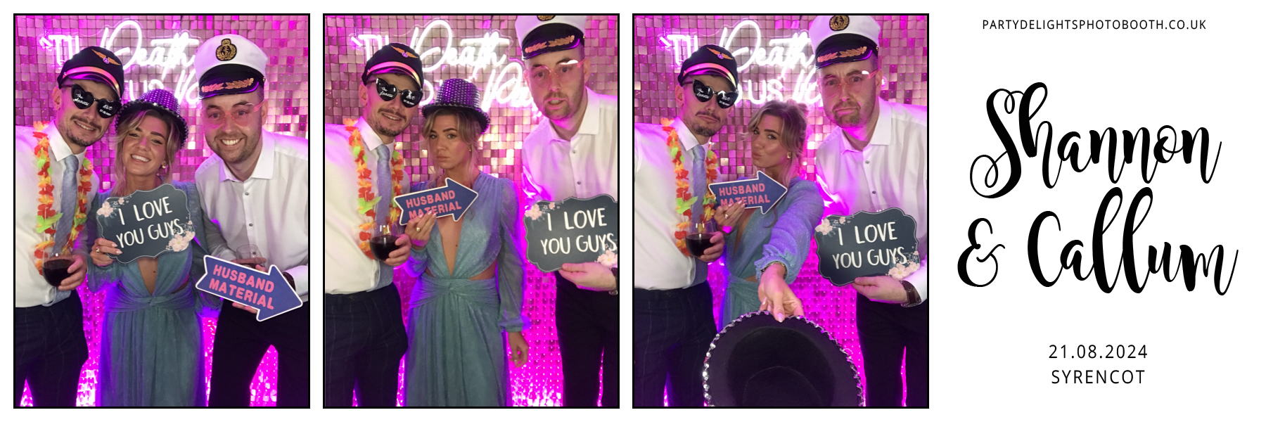 Shannon and Callum’s Wedding | View more photos from the event at gallery.partydelightsphotobooth.co.uk/u/PartyDelightsPhotoBooth/Shannon-and-Callum’s-Wedding