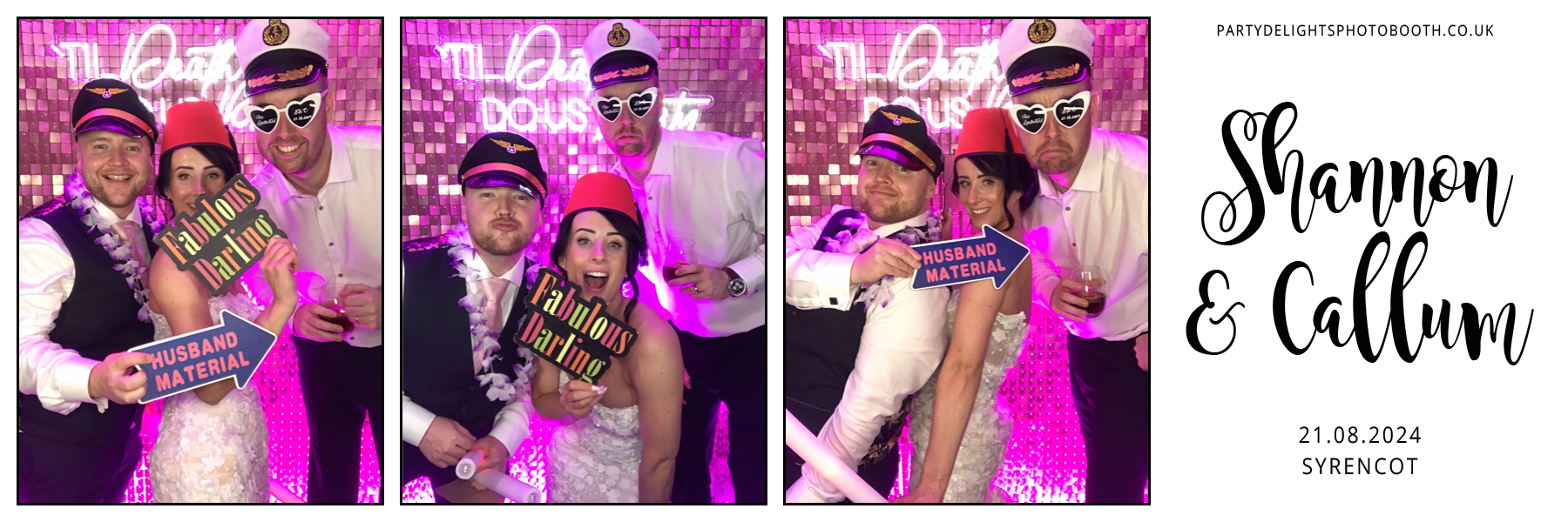Shannon and Callum’s Wedding | View more photos from the event at gallery.partydelightsphotobooth.co.uk/u/PartyDelightsPhotoBooth/Shannon-and-Callum’s-Wedding