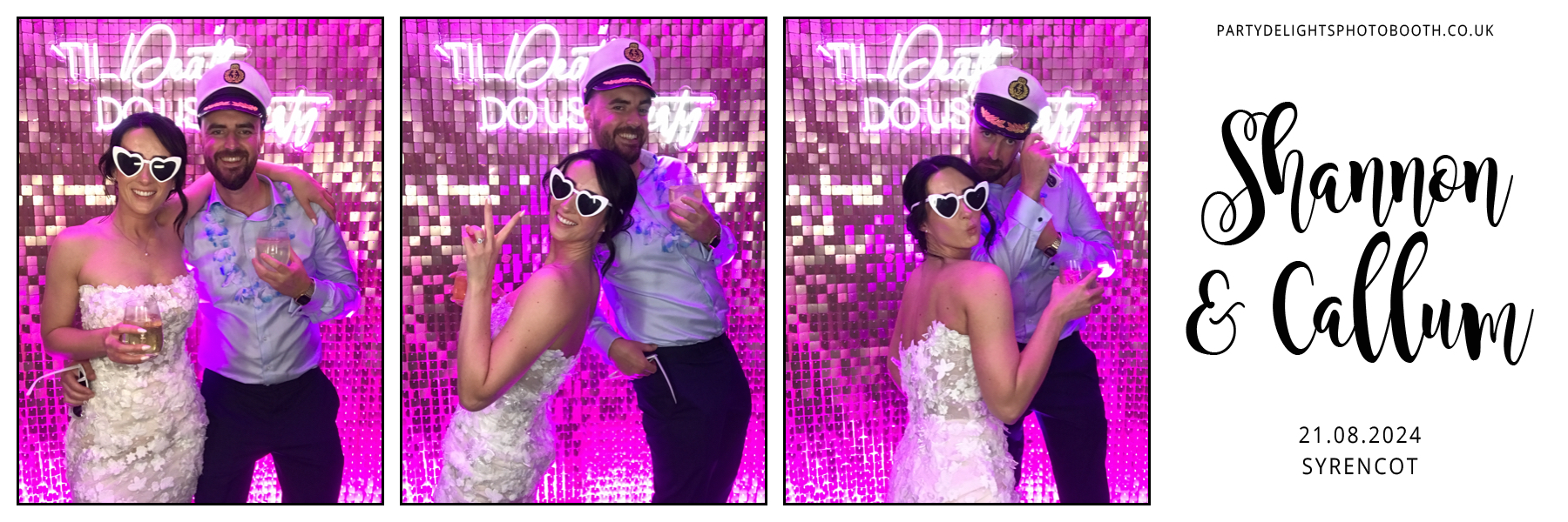 Shannon and Callum’s Wedding | View more photos from the event at gallery.partydelightsphotobooth.co.uk/u/PartyDelightsPhotoBooth/Shannon-and-Callum’s-Wedding