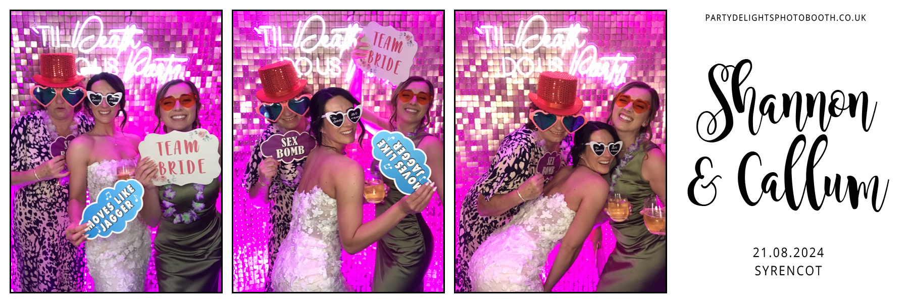 Shannon and Callum’s Wedding | View more photos from the event at gallery.partydelightsphotobooth.co.uk/u/PartyDelightsPhotoBooth/Shannon-and-Callum’s-Wedding