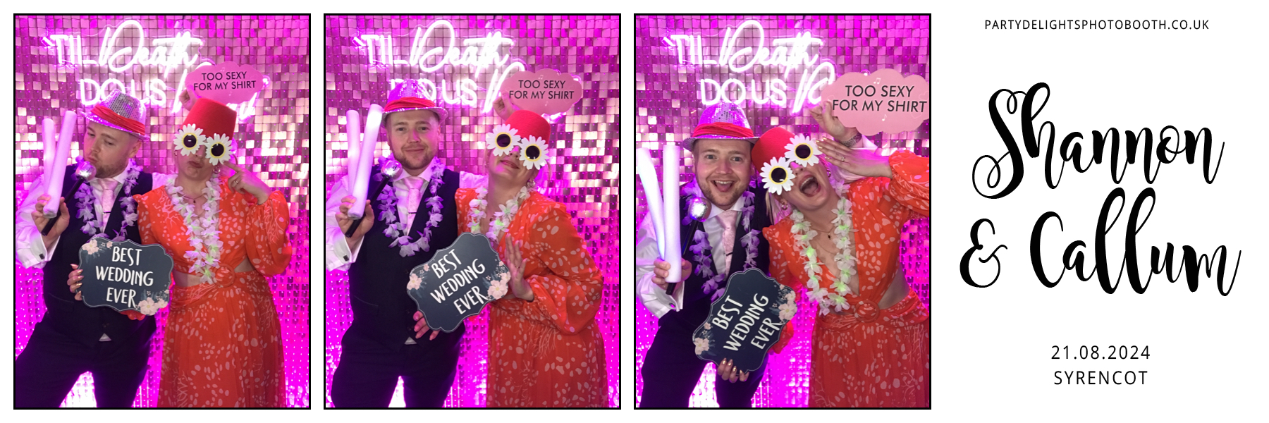 Shannon and Callum’s Wedding | View more photos from the event at gallery.partydelightsphotobooth.co.uk/u/PartyDelightsPhotoBooth/Shannon-and-Callum’s-Wedding