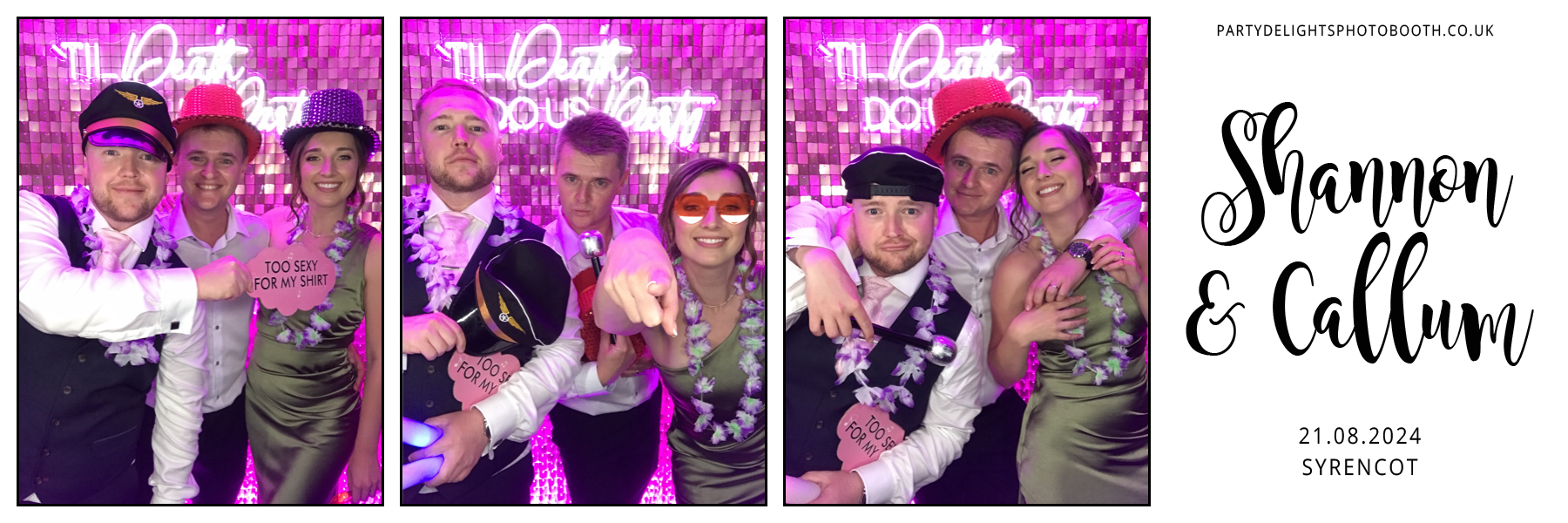 Shannon and Callum’s Wedding | View more photos from the event at gallery.partydelightsphotobooth.co.uk/u/PartyDelightsPhotoBooth/Shannon-and-Callum’s-Wedding
