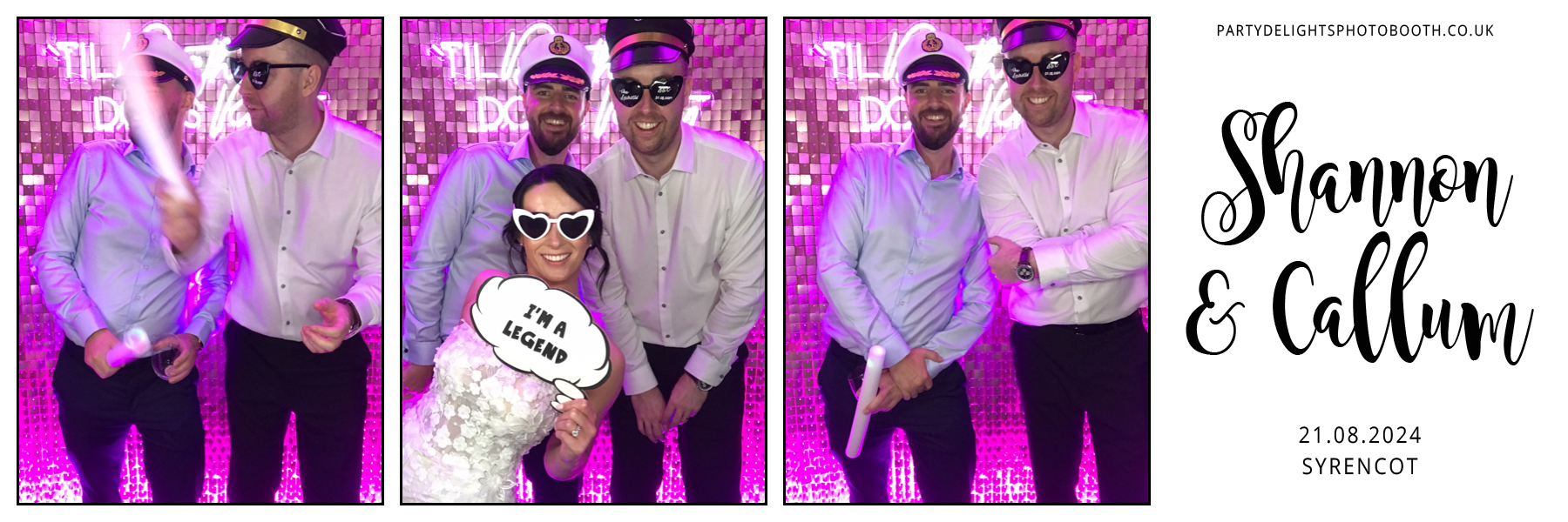 Shannon and Callum’s Wedding | View more photos from the event at gallery.partydelightsphotobooth.co.uk/u/PartyDelightsPhotoBooth/Shannon-and-Callum’s-Wedding