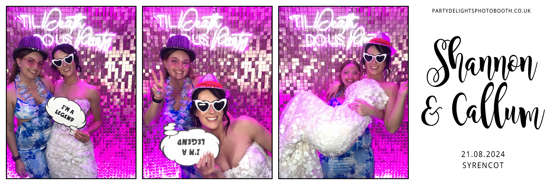 Shannon and Callum’s Wedding | View more photos from the event at gallery.partydelightsphotobooth.co.uk/u/PartyDelightsPhotoBooth/Shannon-and-Callum’s-Wedding