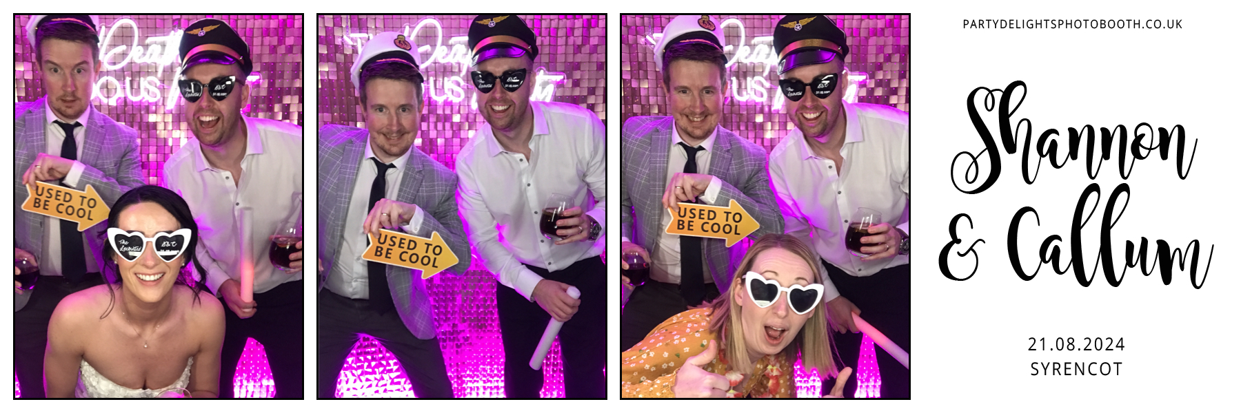 Shannon and Callum’s Wedding | View more photos from the event at gallery.partydelightsphotobooth.co.uk/u/PartyDelightsPhotoBooth/Shannon-and-Callum’s-Wedding