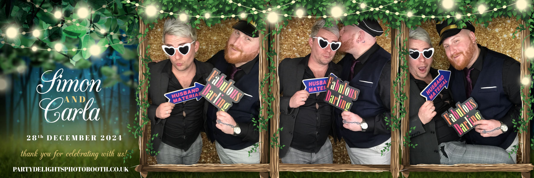 Simon and Carla’s Wedding | View more photos from the event at gallery.partydelightsphotobooth.co.uk/u/PartyDelightsPhotoBooth/Simon-and-Carla’s-Wedding