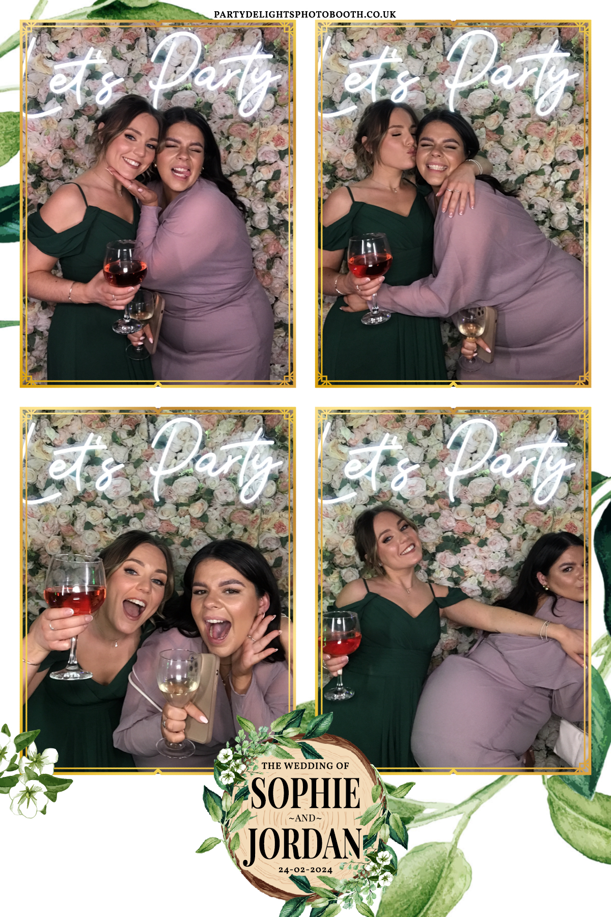 Sophie and Jordan's Wedding | View more photos from the event at gallery.partydelightsphotobooth.co.uk/u/PartyDelightsPhotoBooth/Sophie-and-Jordans-Wedding
