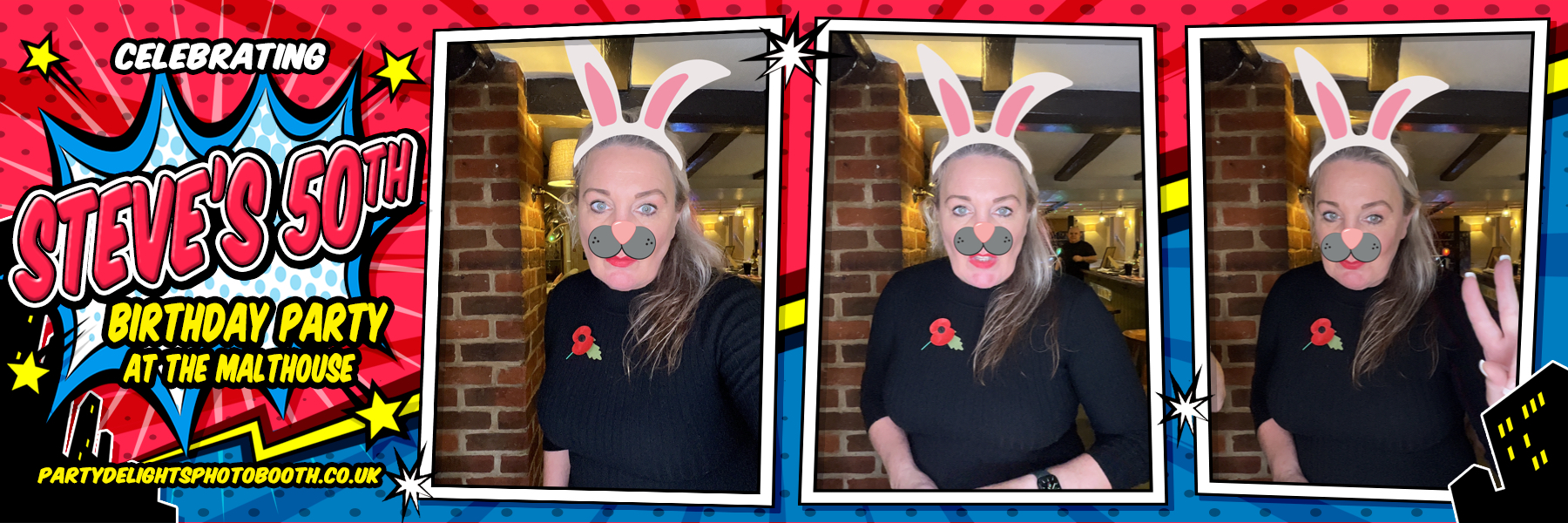 Steve's 50th Birthday | View more photos from the event at gallery.partydelightsphotobooth.co.uk/u/PartyDelightsPhotoBooth/Steves-50th-Birthday