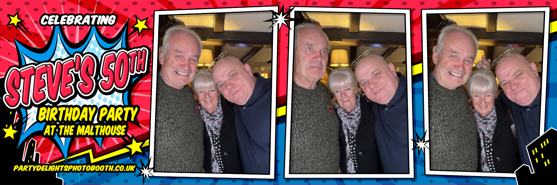 Steve's 50th Birthday | View more photos from the event at gallery.partydelightsphotobooth.co.uk/u/PartyDelightsPhotoBooth/Steves-50th-Birthday