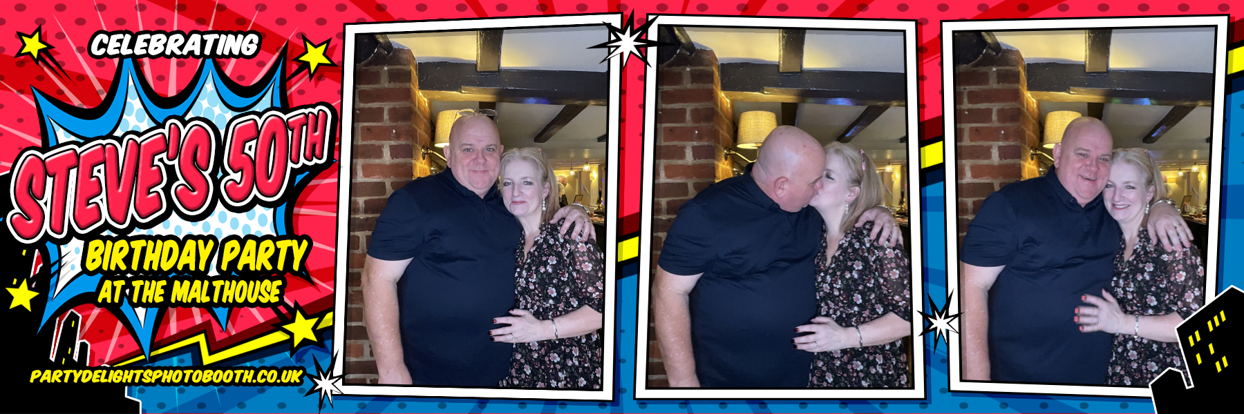 Steve's 50th Birthday | View more photos from the event at gallery.partydelightsphotobooth.co.uk/u/PartyDelightsPhotoBooth/Steves-50th-Birthday