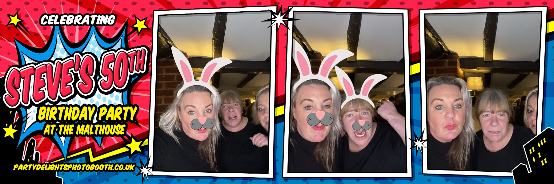 Steve's 50th Birthday | View more photos from the event at gallery.partydelightsphotobooth.co.uk/u/PartyDelightsPhotoBooth/Steves-50th-Birthday