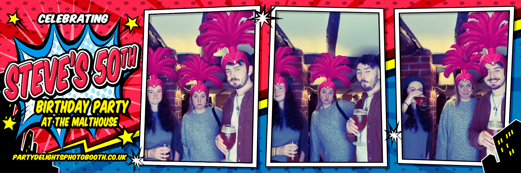 Steve's 50th Birthday | View more photos from the event at gallery.partydelightsphotobooth.co.uk/u/PartyDelightsPhotoBooth/Steves-50th-Birthday
