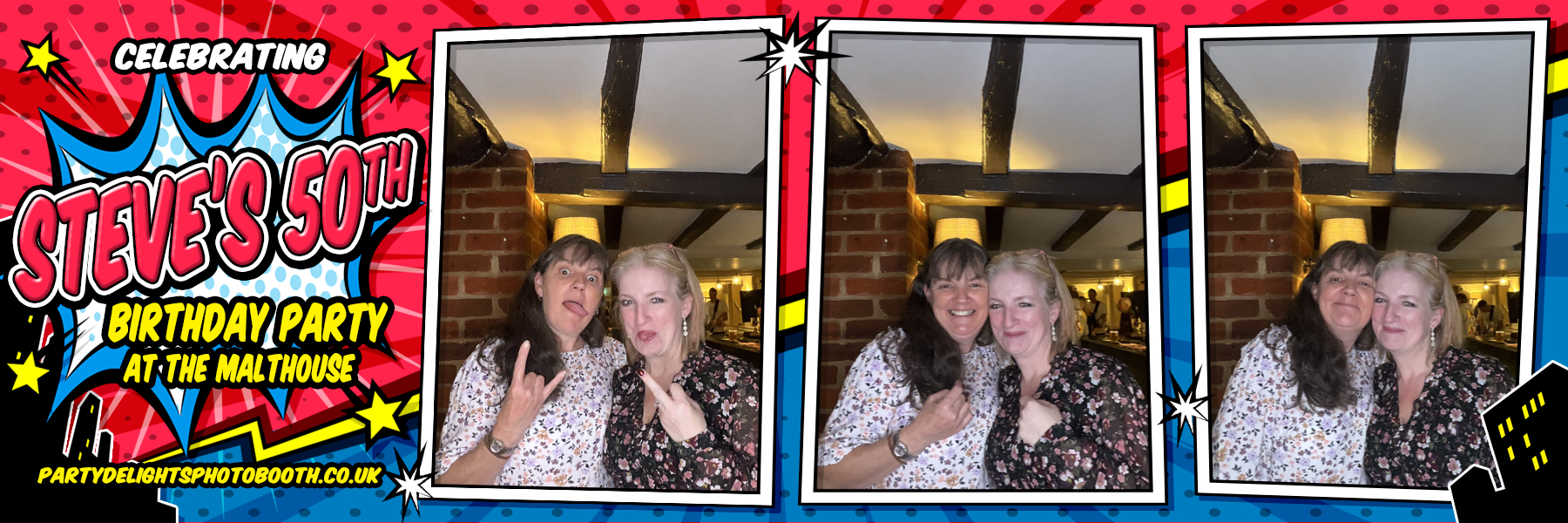 Steve's 50th Birthday | View more photos from the event at gallery.partydelightsphotobooth.co.uk/u/PartyDelightsPhotoBooth/Steves-50th-Birthday