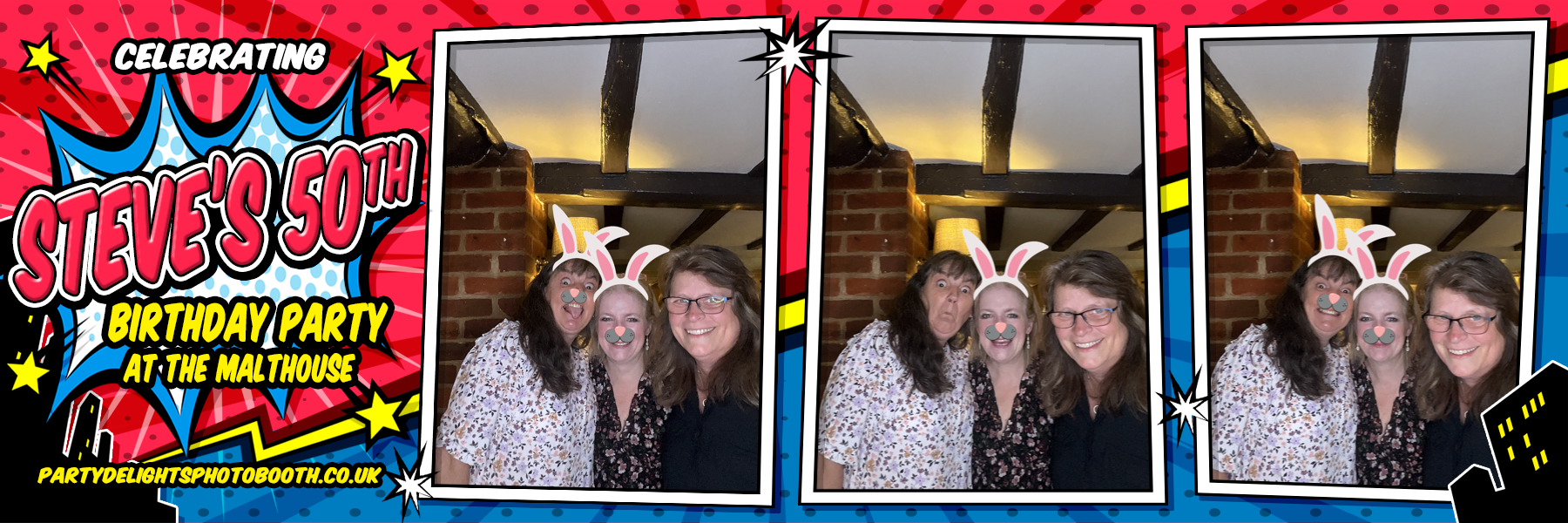 Steve's 50th Birthday | View more photos from the event at gallery.partydelightsphotobooth.co.uk/u/PartyDelightsPhotoBooth/Steves-50th-Birthday