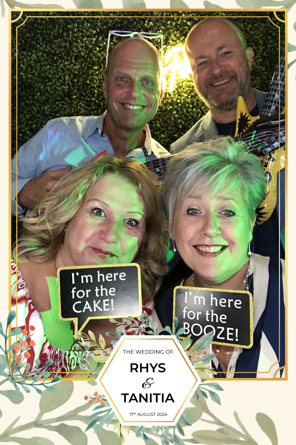 Tanitia & Rhys’ Wedding | View more photos from the event at gallery.partydelightsphotobooth.co.uk/u/PartyDelightsPhotoBooth/Tanitia-Rhys’-Wedding