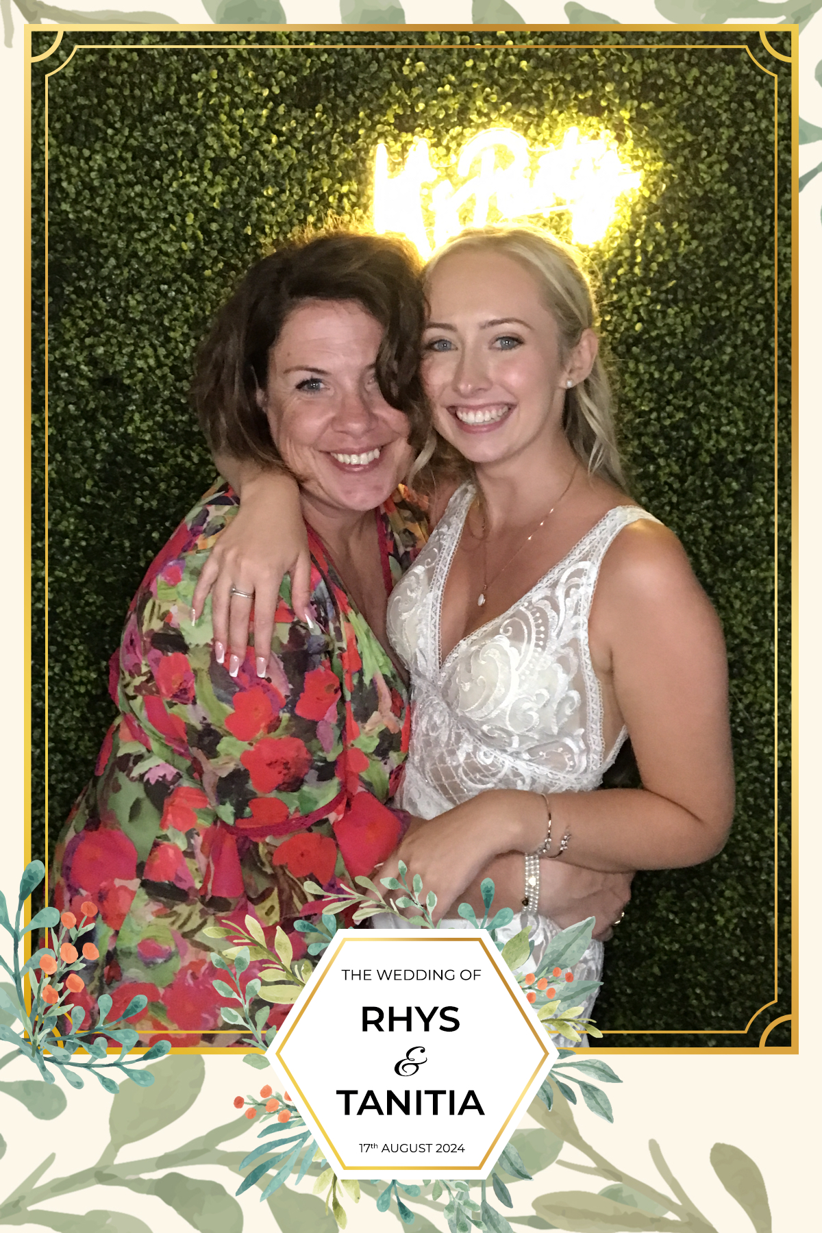 Tanitia & Rhys’ Wedding | View more photos from the event at gallery.partydelightsphotobooth.co.uk/u/PartyDelightsPhotoBooth/Tanitia-Rhys’-Wedding
