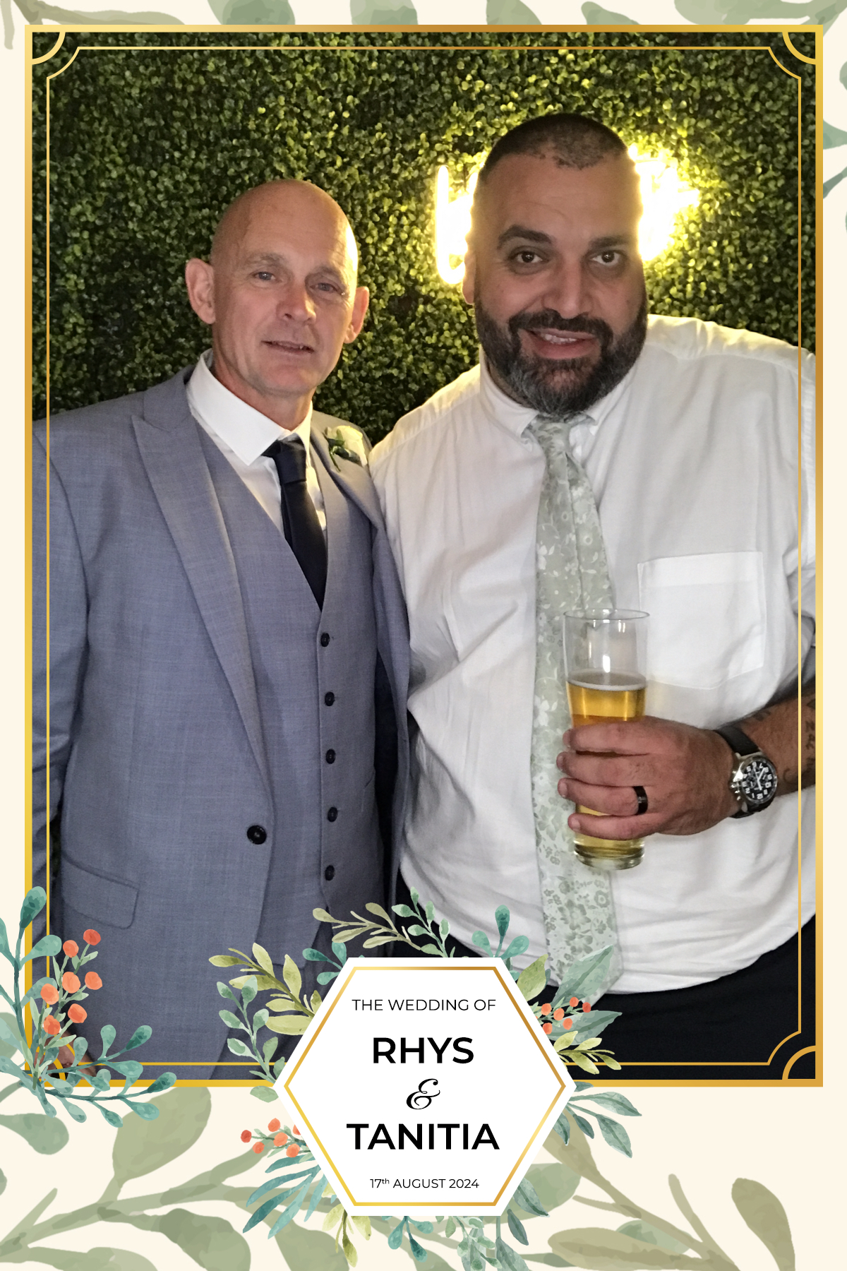 Tanitia & Rhys’ Wedding | View more photos from the event at gallery.partydelightsphotobooth.co.uk/u/PartyDelightsPhotoBooth/Tanitia-Rhys’-Wedding