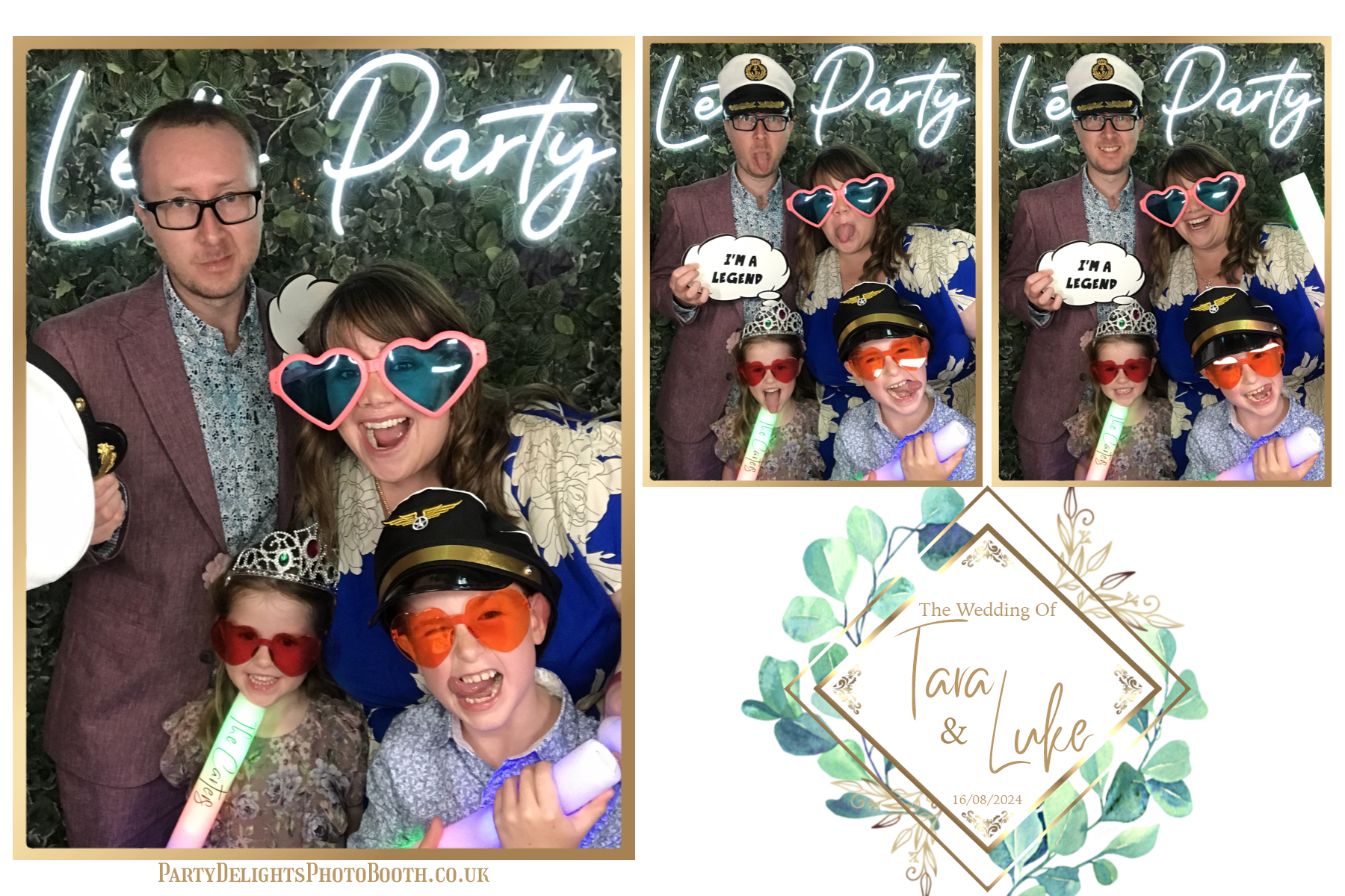 Tara and Luke's Wedding | View more photos from the event at gallery.partydelightsphotobooth.co.uk/u/PartyDelightsPhotoBooth/Tara-and-Lukes-Wedding