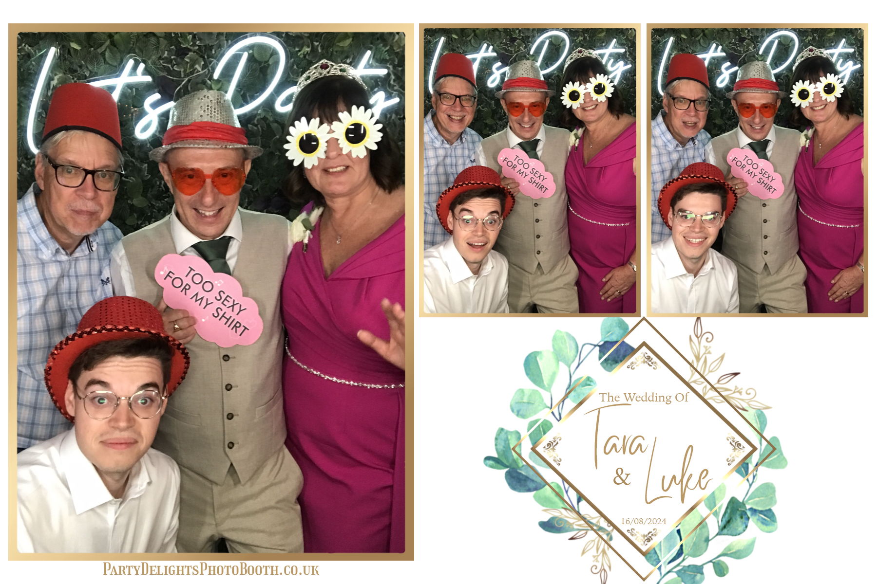 Tara and Luke's Wedding | View more photos from the event at gallery.partydelightsphotobooth.co.uk/u/PartyDelightsPhotoBooth/Tara-and-Lukes-Wedding