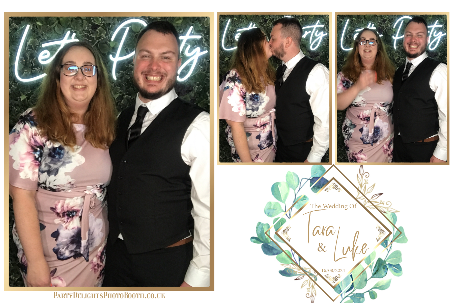 Tara and Luke's Wedding | View more photos from the event at gallery.partydelightsphotobooth.co.uk/u/PartyDelightsPhotoBooth/Tara-and-Lukes-Wedding