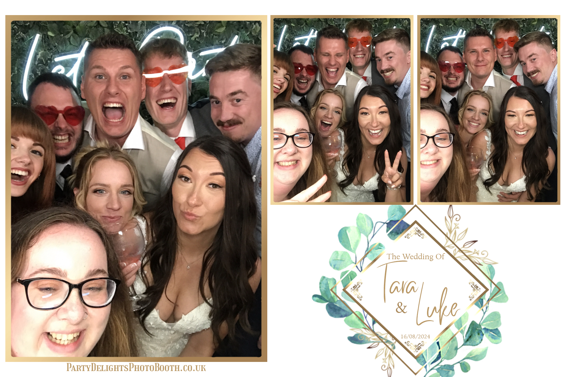 Tara and Luke's Wedding | View more photos from the event at gallery.partydelightsphotobooth.co.uk/u/PartyDelightsPhotoBooth/Tara-and-Lukes-Wedding