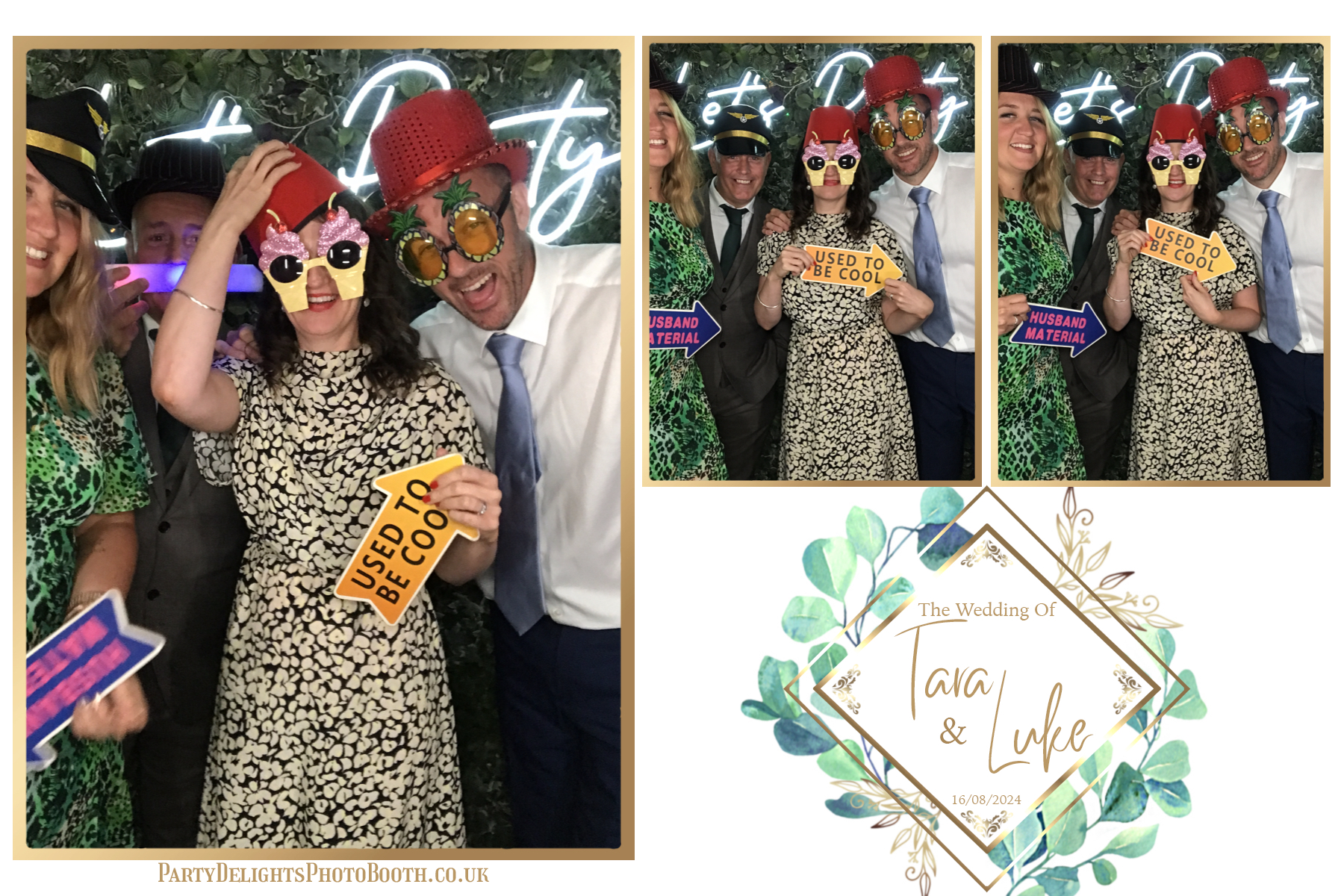 Tara and Luke's Wedding | View more photos from the event at gallery.partydelightsphotobooth.co.uk/u/PartyDelightsPhotoBooth/Tara-and-Lukes-Wedding