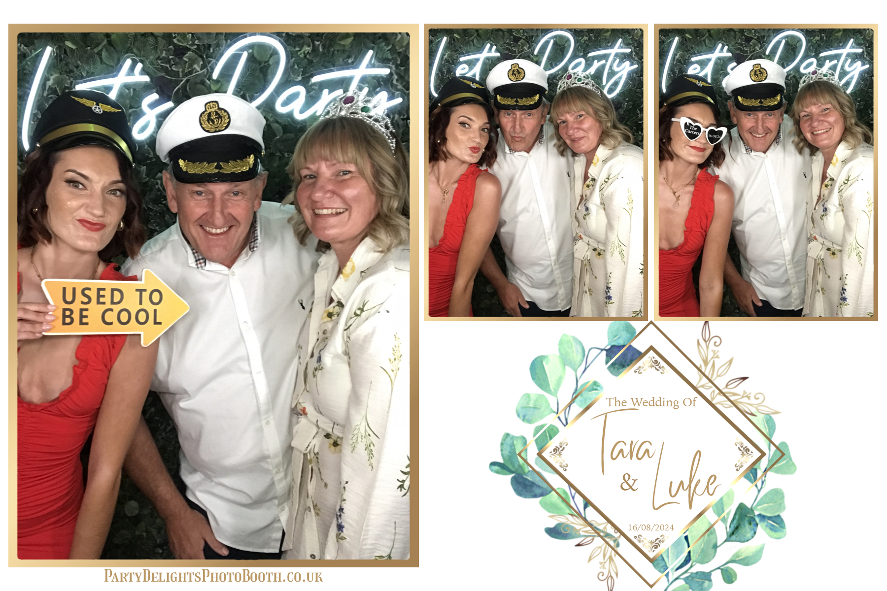Tara and Luke's Wedding | View more photos from the event at gallery.partydelightsphotobooth.co.uk/u/PartyDelightsPhotoBooth/Tara-and-Lukes-Wedding