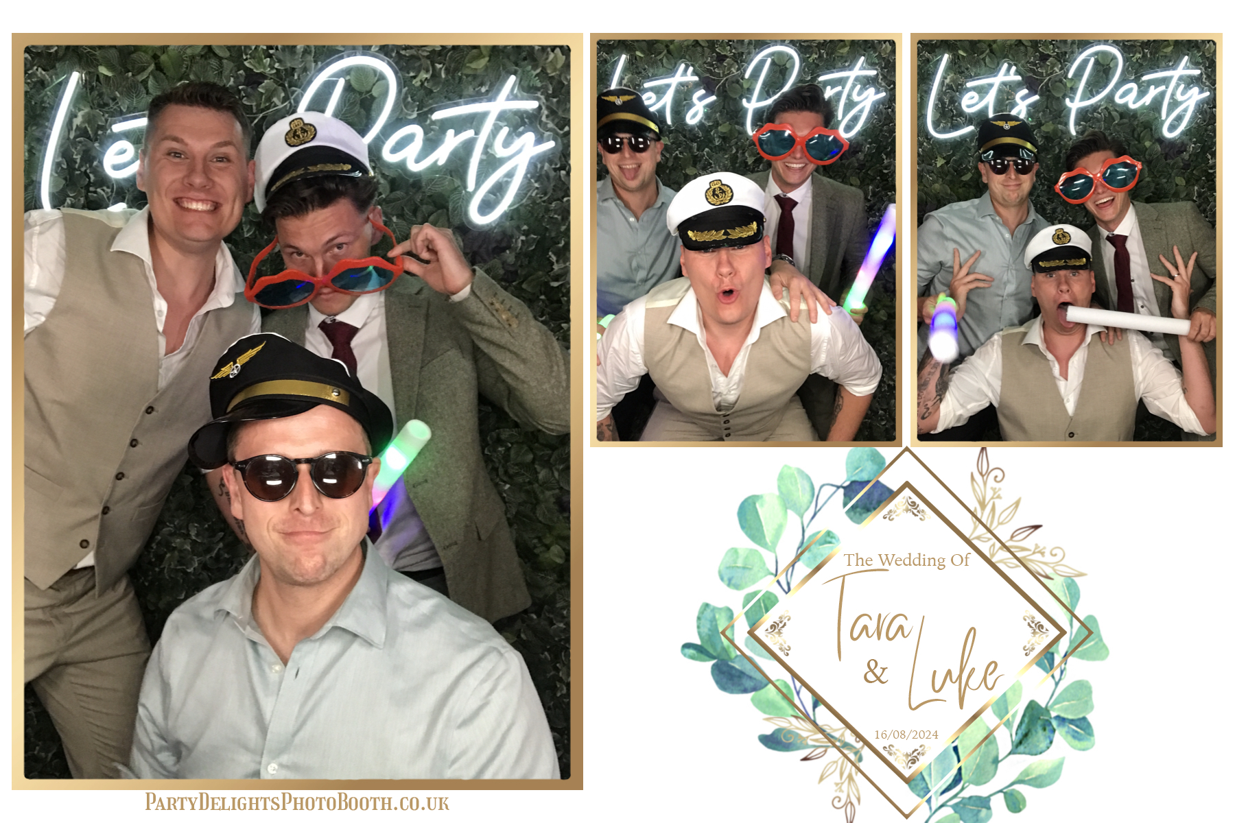 Tara and Luke's Wedding | View more photos from the event at gallery.partydelightsphotobooth.co.uk/u/PartyDelightsPhotoBooth/Tara-and-Lukes-Wedding
