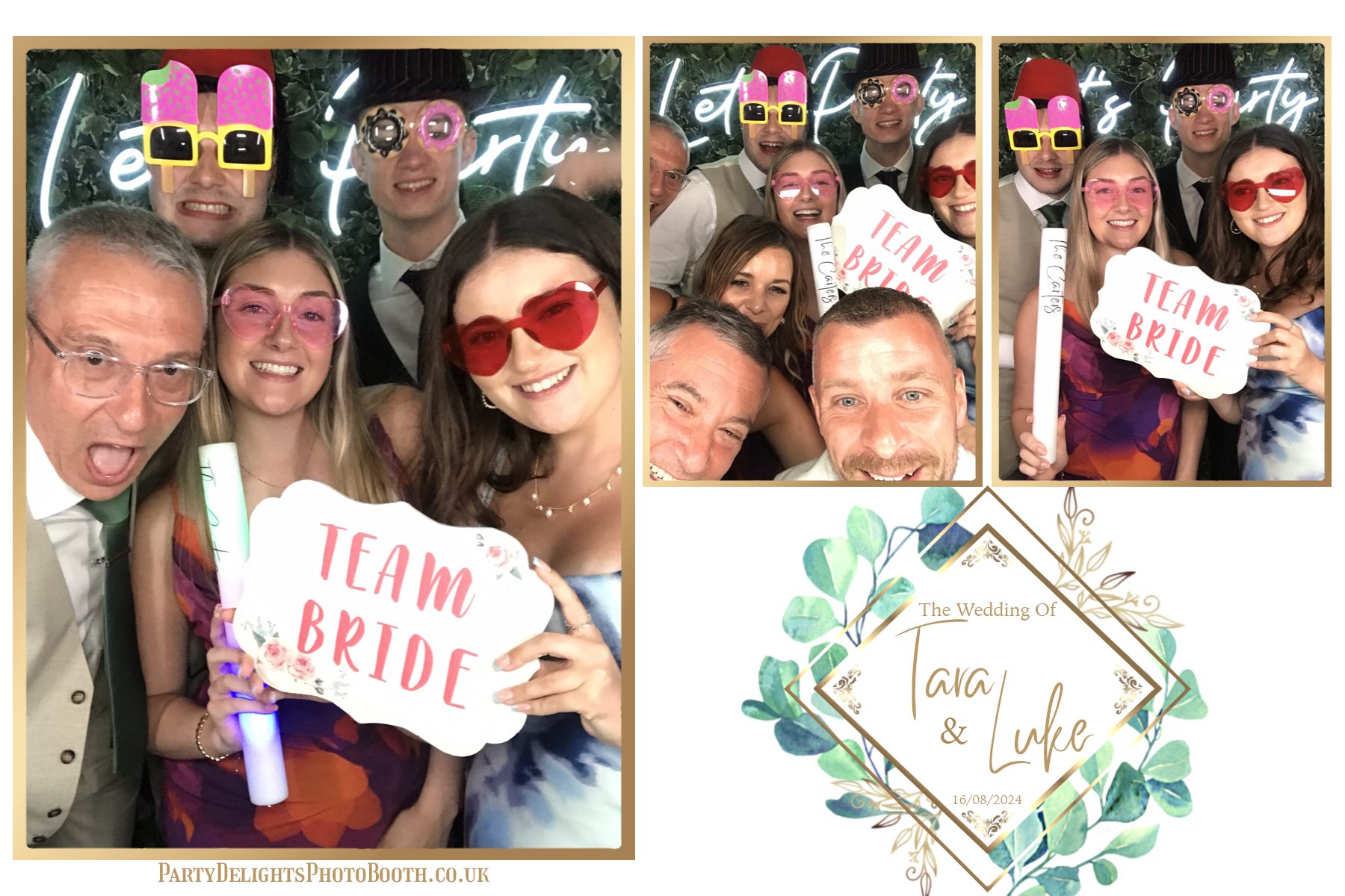 Tara and Luke's Wedding | View more photos from the event at gallery.partydelightsphotobooth.co.uk/u/PartyDelightsPhotoBooth/Tara-and-Lukes-Wedding