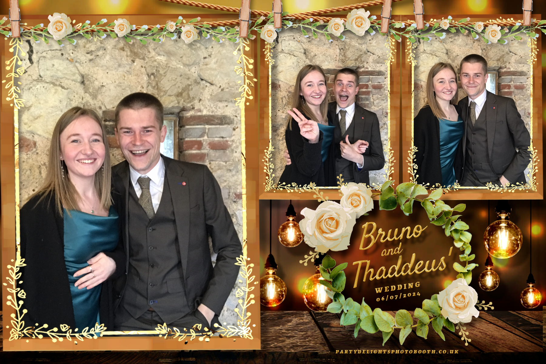 Thaddeus and Bruno’s Wedding | View more photos from the event at gallery.partydelightsphotobooth.co.uk/u/PartyDelightsPhotoBooth/Thaddeus-and-Bruno’s-Wedding