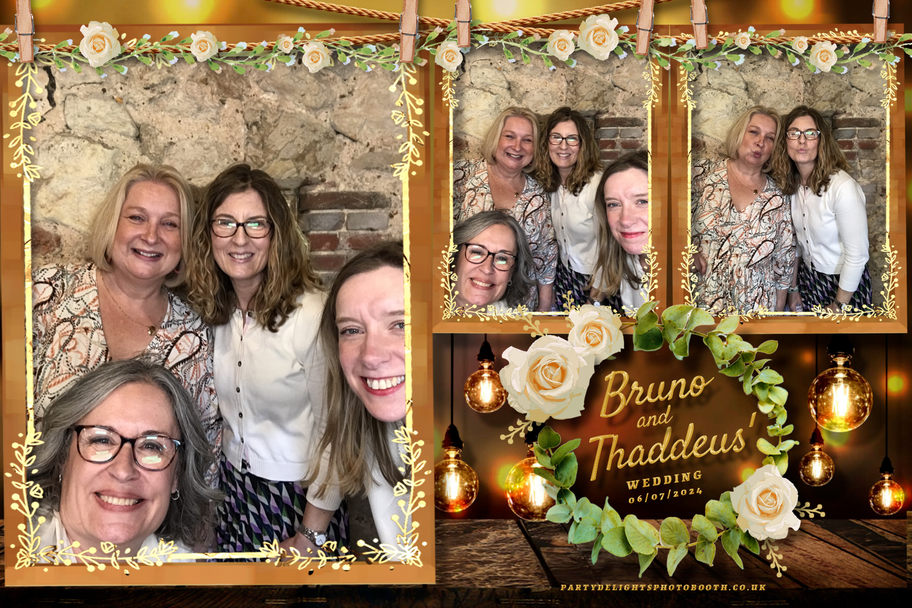 Thaddeus and Bruno’s Wedding | View more photos from the event at gallery.partydelightsphotobooth.co.uk/u/PartyDelightsPhotoBooth/Thaddeus-and-Bruno’s-Wedding