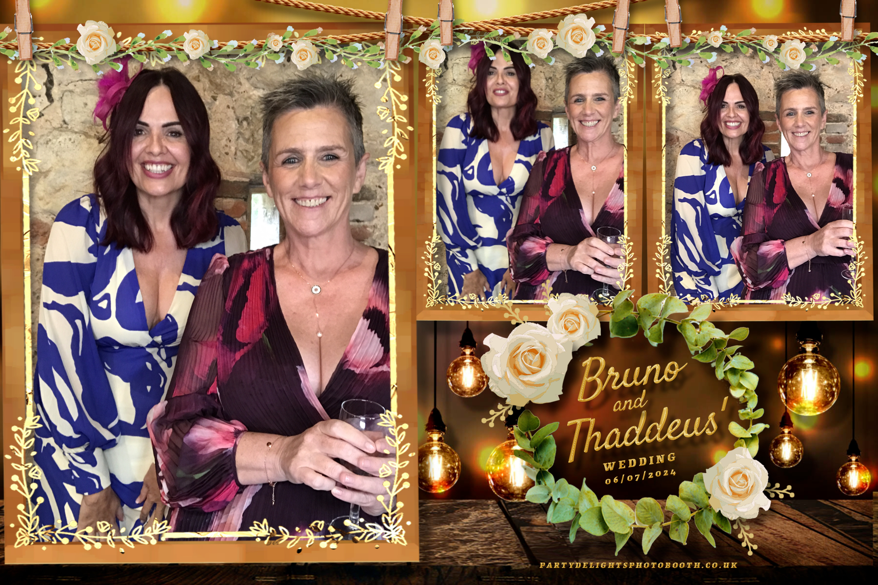 Thaddeus and Bruno’s Wedding | View more photos from the event at gallery.partydelightsphotobooth.co.uk/u/PartyDelightsPhotoBooth/Thaddeus-and-Bruno’s-Wedding