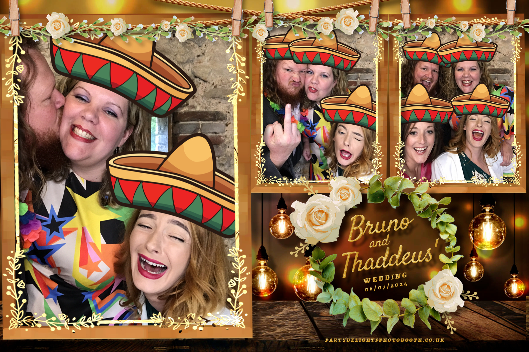 Thaddeus and Bruno’s Wedding | View more photos from the event at gallery.partydelightsphotobooth.co.uk/u/PartyDelightsPhotoBooth/Thaddeus-and-Bruno’s-Wedding