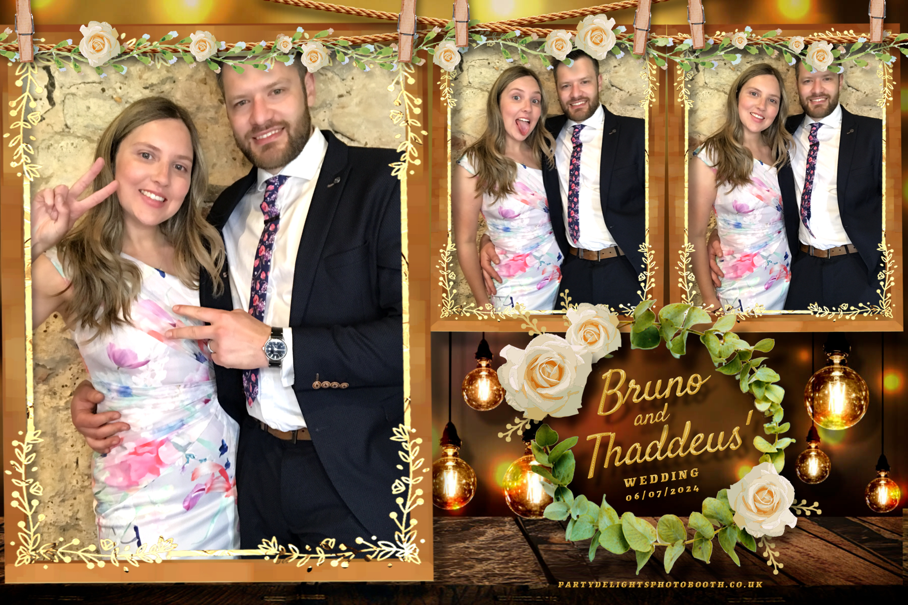 Thaddeus and Bruno’s Wedding | View more photos from the event at gallery.partydelightsphotobooth.co.uk/u/PartyDelightsPhotoBooth/Thaddeus-and-Bruno’s-Wedding