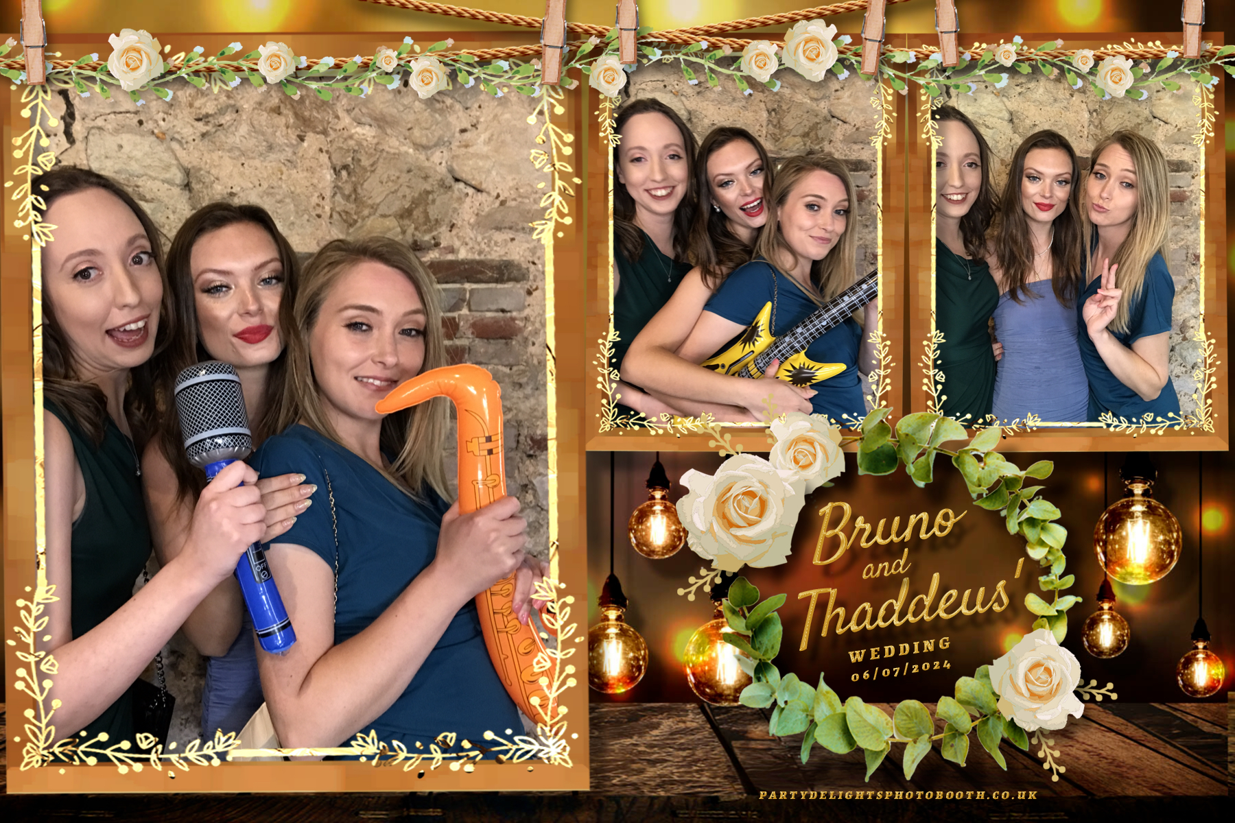 Thaddeus and Bruno’s Wedding | View more photos from the event at gallery.partydelightsphotobooth.co.uk/u/PartyDelightsPhotoBooth/Thaddeus-and-Bruno’s-Wedding