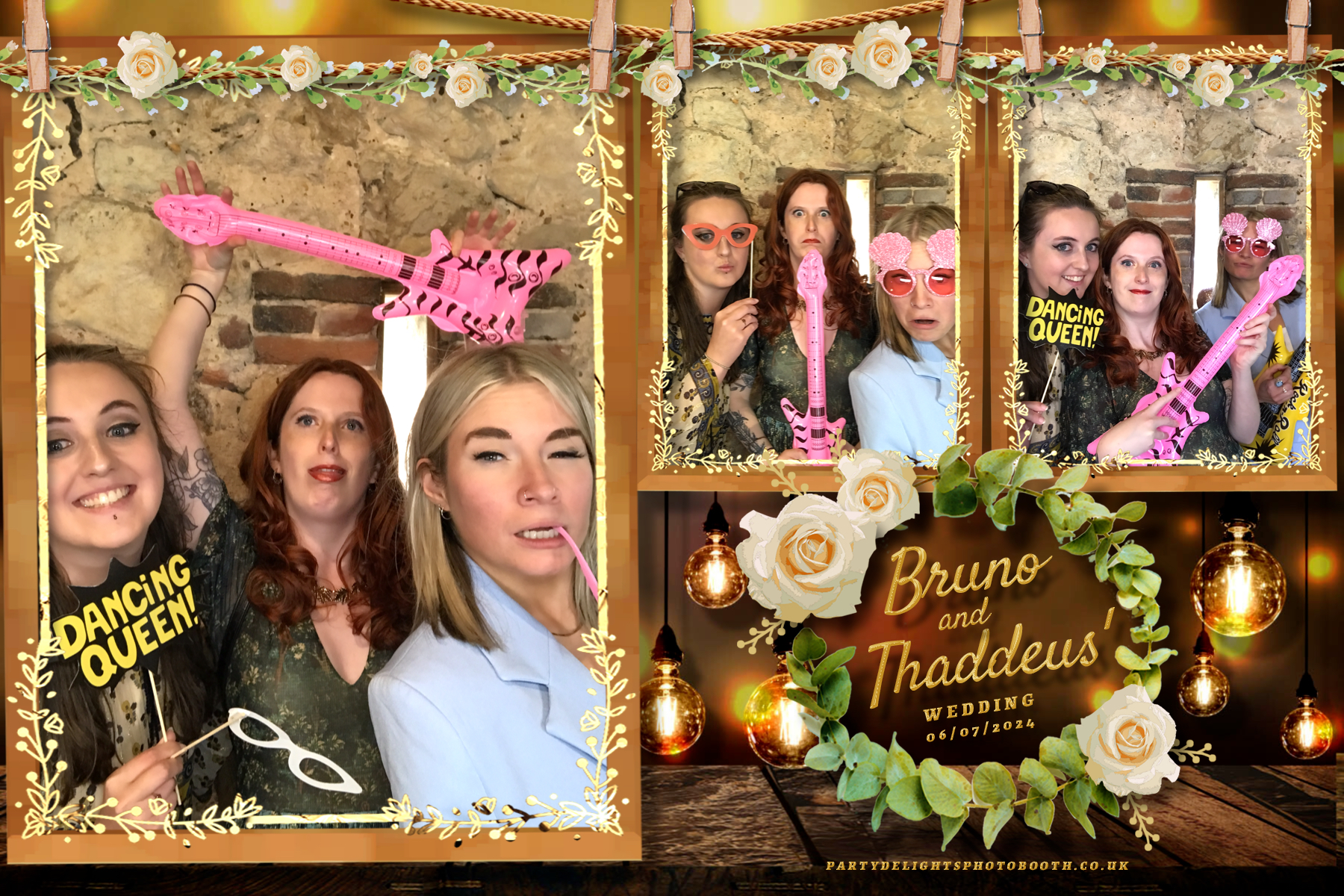 Thaddeus and Bruno’s Wedding | View more photos from the event at gallery.partydelightsphotobooth.co.uk/u/PartyDelightsPhotoBooth/Thaddeus-and-Bruno’s-Wedding