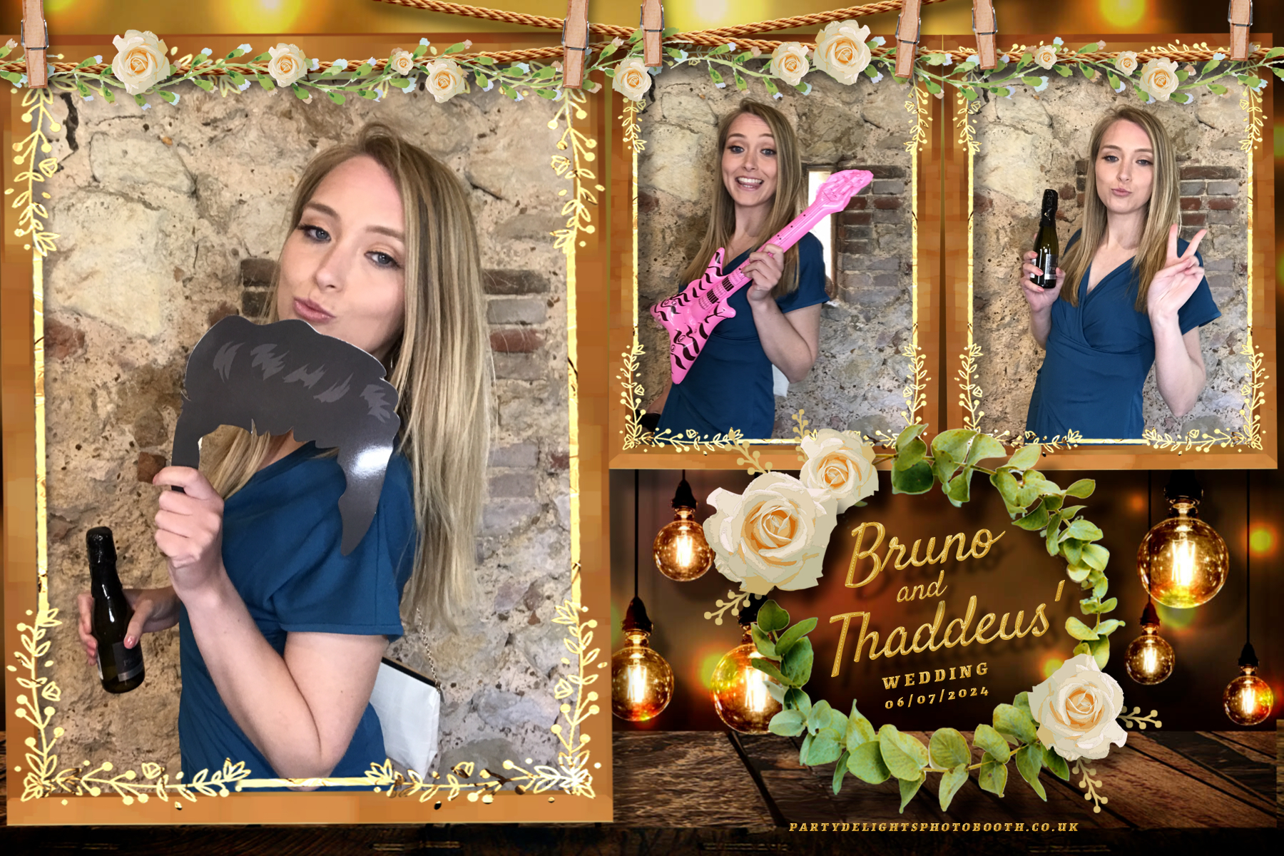 Thaddeus and Bruno’s Wedding | View more photos from the event at gallery.partydelightsphotobooth.co.uk/u/PartyDelightsPhotoBooth/Thaddeus-and-Bruno’s-Wedding