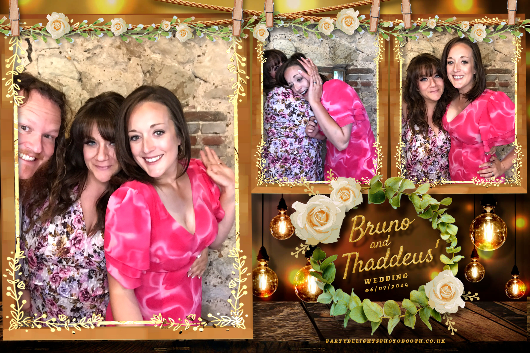 Thaddeus and Bruno’s Wedding | View more photos from the event at gallery.partydelightsphotobooth.co.uk/u/PartyDelightsPhotoBooth/Thaddeus-and-Bruno’s-Wedding