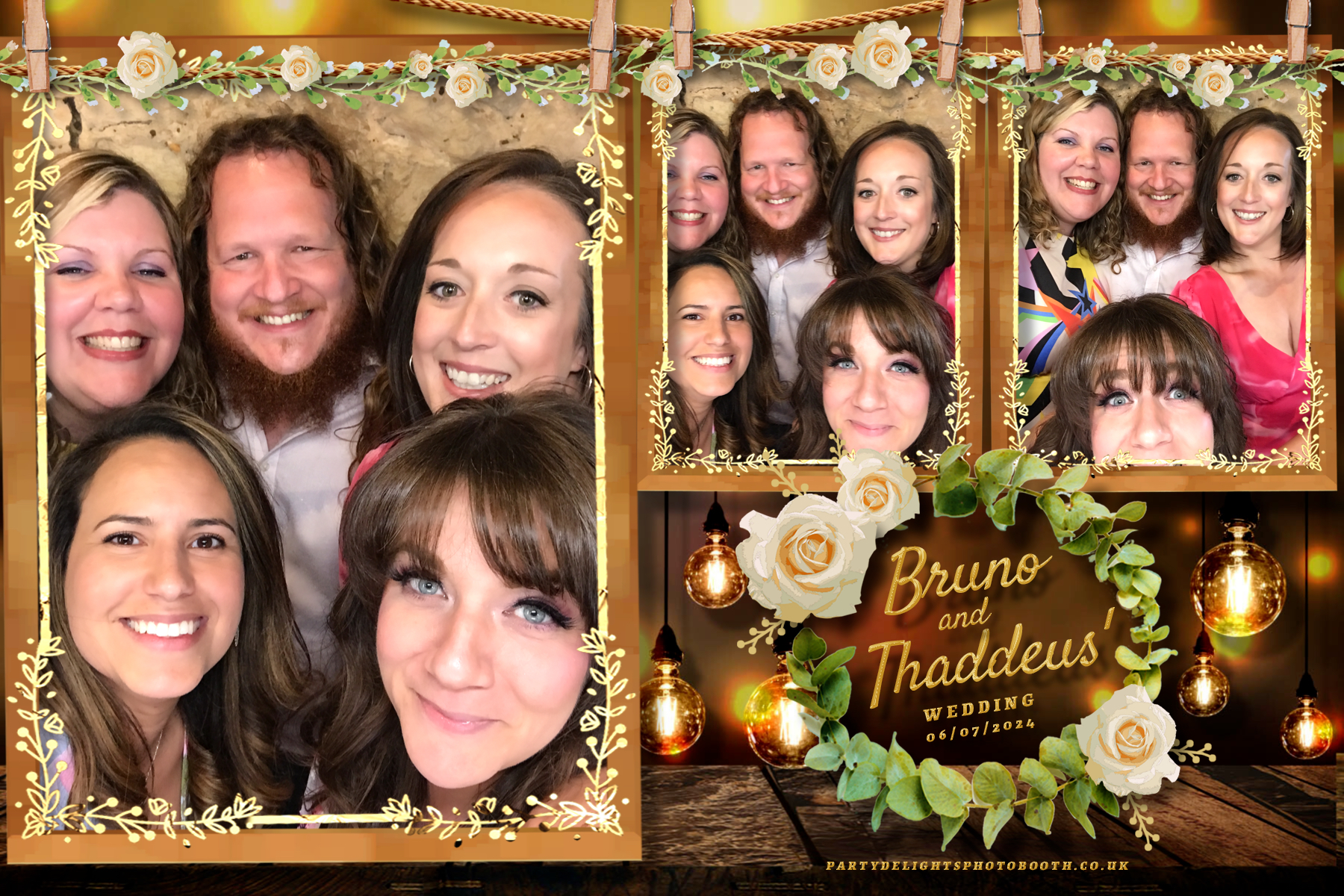 Thaddeus and Bruno’s Wedding | View more photos from the event at gallery.partydelightsphotobooth.co.uk/u/PartyDelightsPhotoBooth/Thaddeus-and-Bruno’s-Wedding