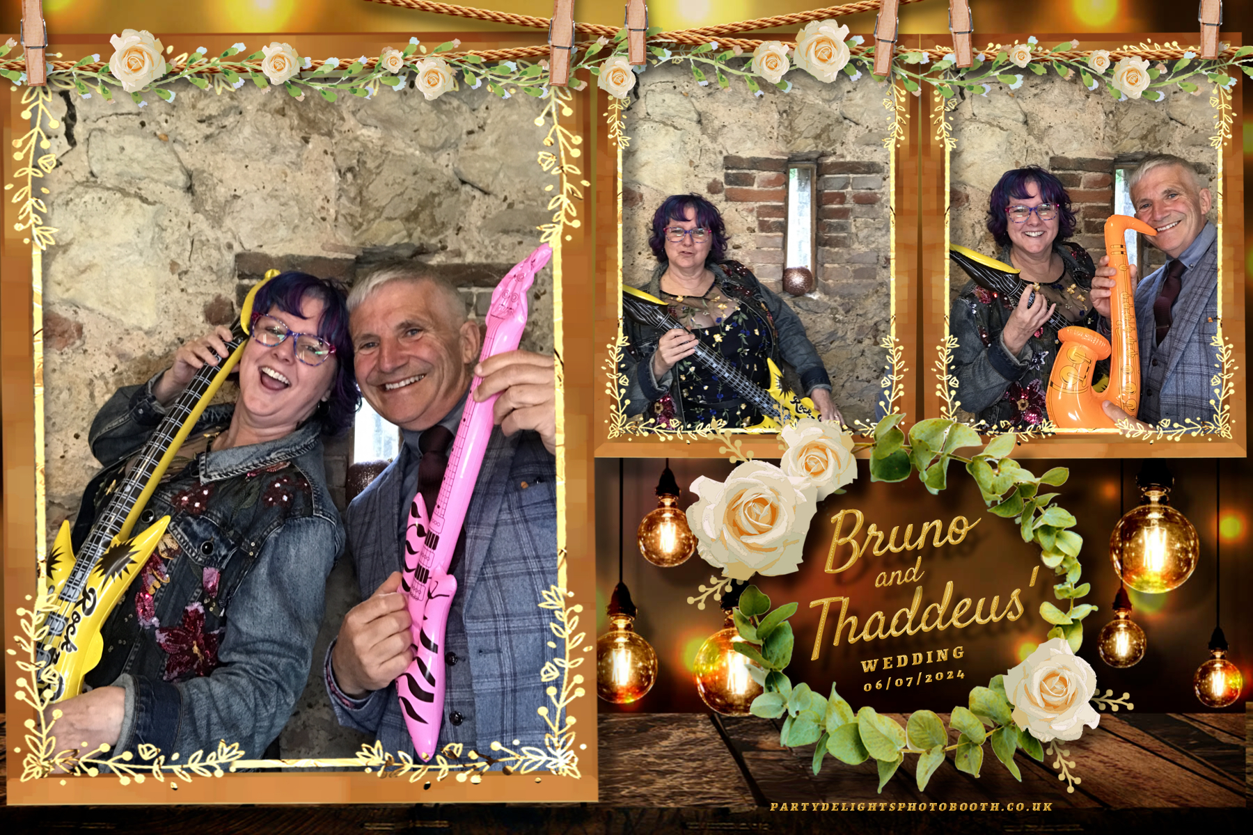 Thaddeus and Bruno’s Wedding | View more photos from the event at gallery.partydelightsphotobooth.co.uk/u/PartyDelightsPhotoBooth/Thaddeus-and-Bruno’s-Wedding