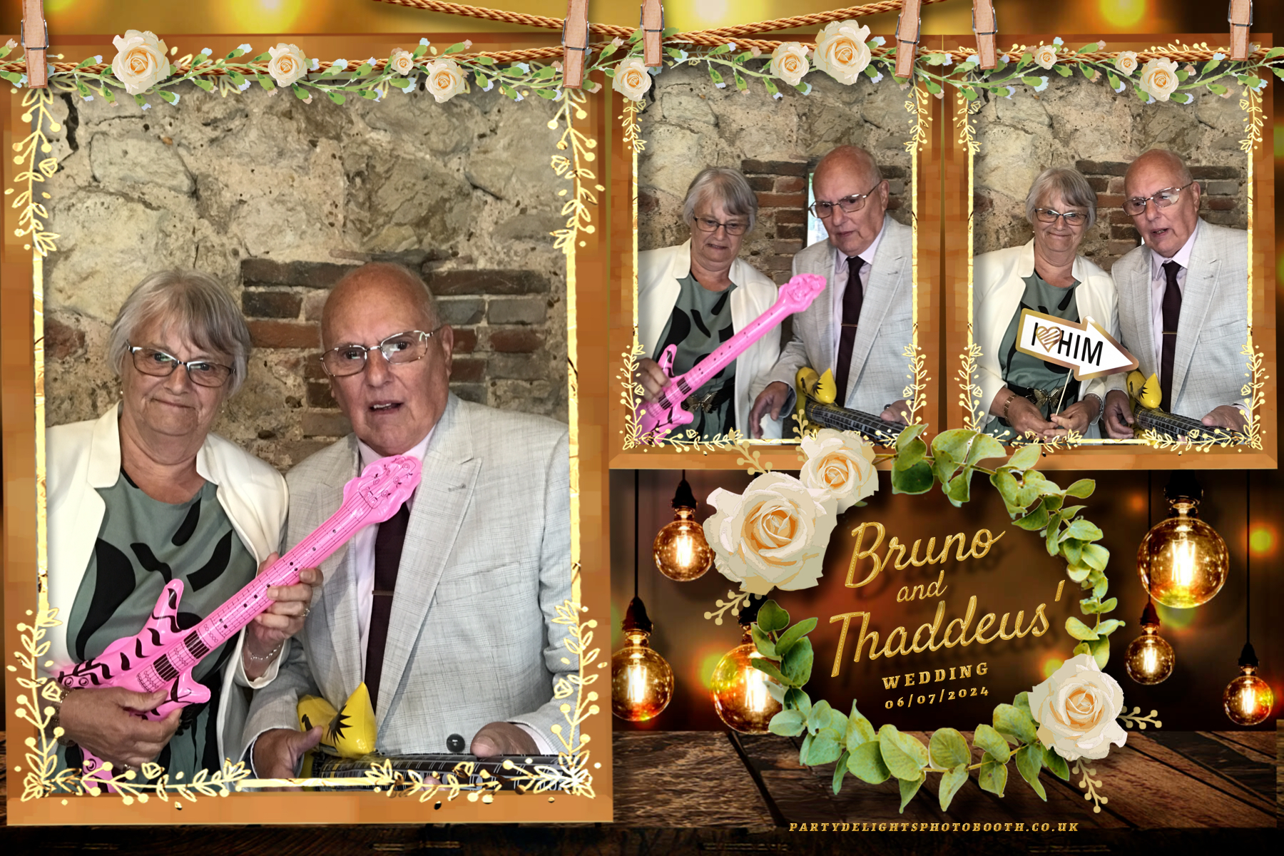 Thaddeus and Bruno’s Wedding | View more photos from the event at gallery.partydelightsphotobooth.co.uk/u/PartyDelightsPhotoBooth/Thaddeus-and-Bruno’s-Wedding