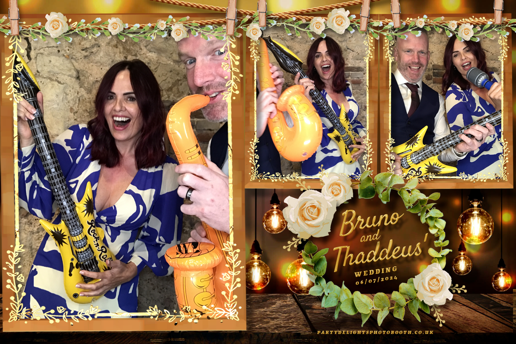 Thaddeus and Bruno’s Wedding | View more photos from the event at gallery.partydelightsphotobooth.co.uk/u/PartyDelightsPhotoBooth/Thaddeus-and-Bruno’s-Wedding