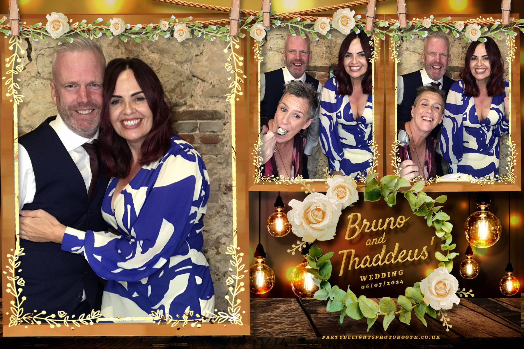 Thaddeus and Bruno’s Wedding | View more photos from the event at gallery.partydelightsphotobooth.co.uk/u/PartyDelightsPhotoBooth/Thaddeus-and-Bruno’s-Wedding