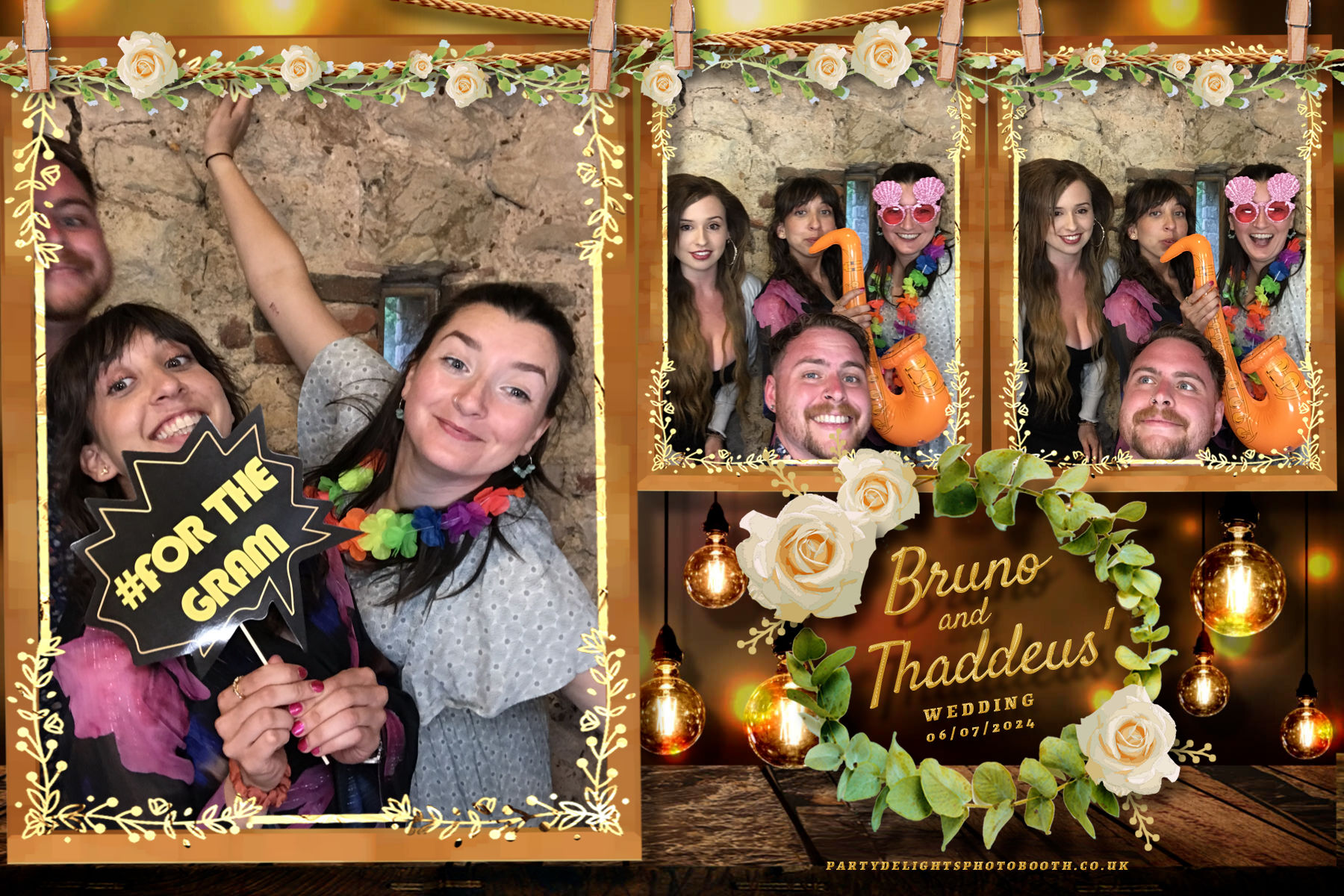 Thaddeus and Bruno’s Wedding | View more photos from the event at gallery.partydelightsphotobooth.co.uk/u/PartyDelightsPhotoBooth/Thaddeus-and-Bruno’s-Wedding