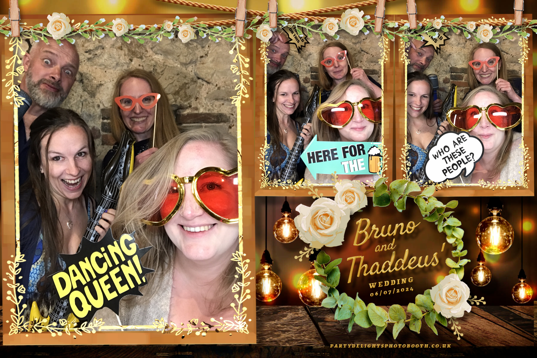 Thaddeus and Bruno’s Wedding | View more photos from the event at gallery.partydelightsphotobooth.co.uk/u/PartyDelightsPhotoBooth/Thaddeus-and-Bruno’s-Wedding