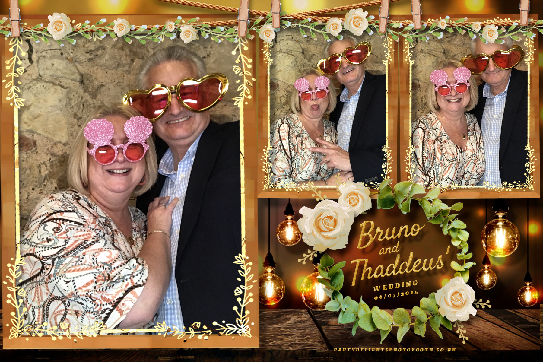 Thaddeus and Bruno’s Wedding | View more photos from the event at gallery.partydelightsphotobooth.co.uk/u/PartyDelightsPhotoBooth/Thaddeus-and-Bruno’s-Wedding