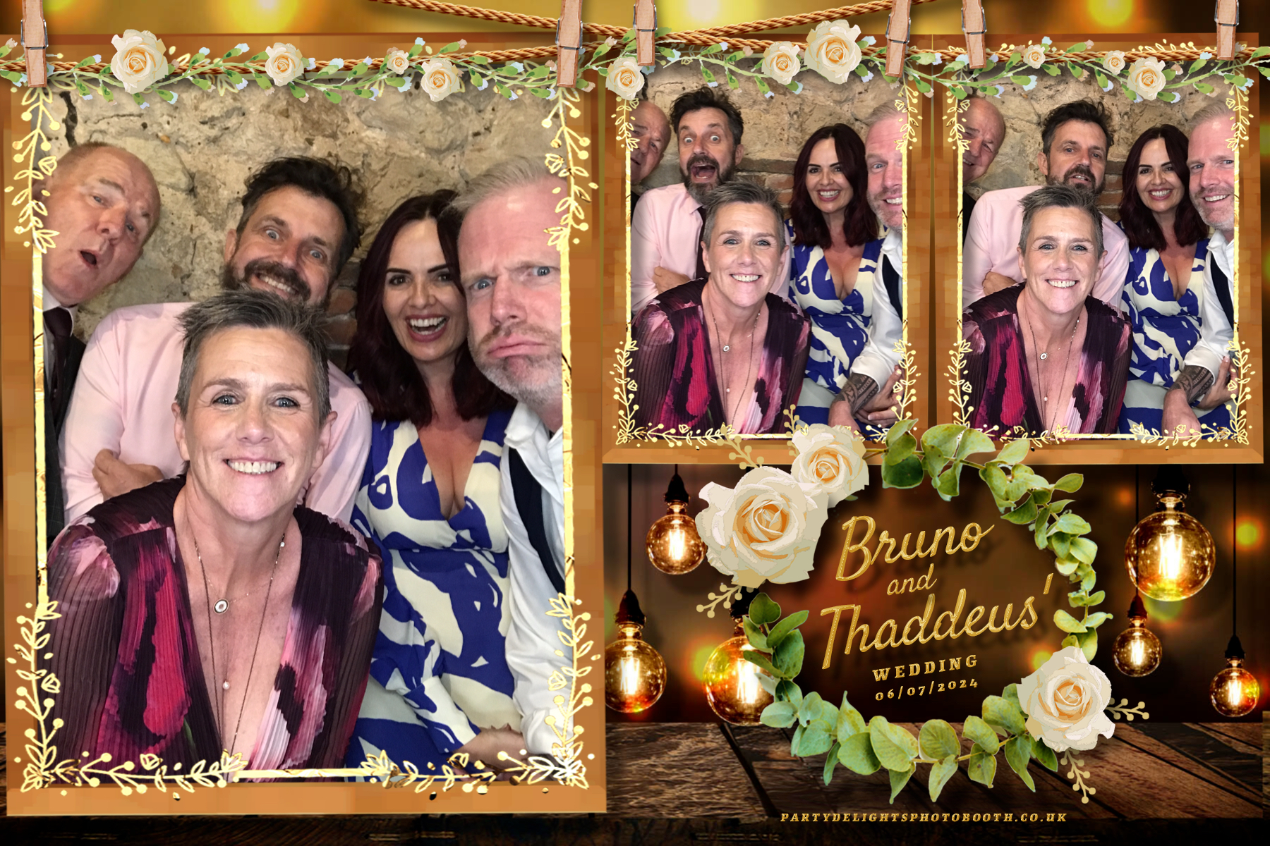 Thaddeus and Bruno’s Wedding | View more photos from the event at gallery.partydelightsphotobooth.co.uk/u/PartyDelightsPhotoBooth/Thaddeus-and-Bruno’s-Wedding