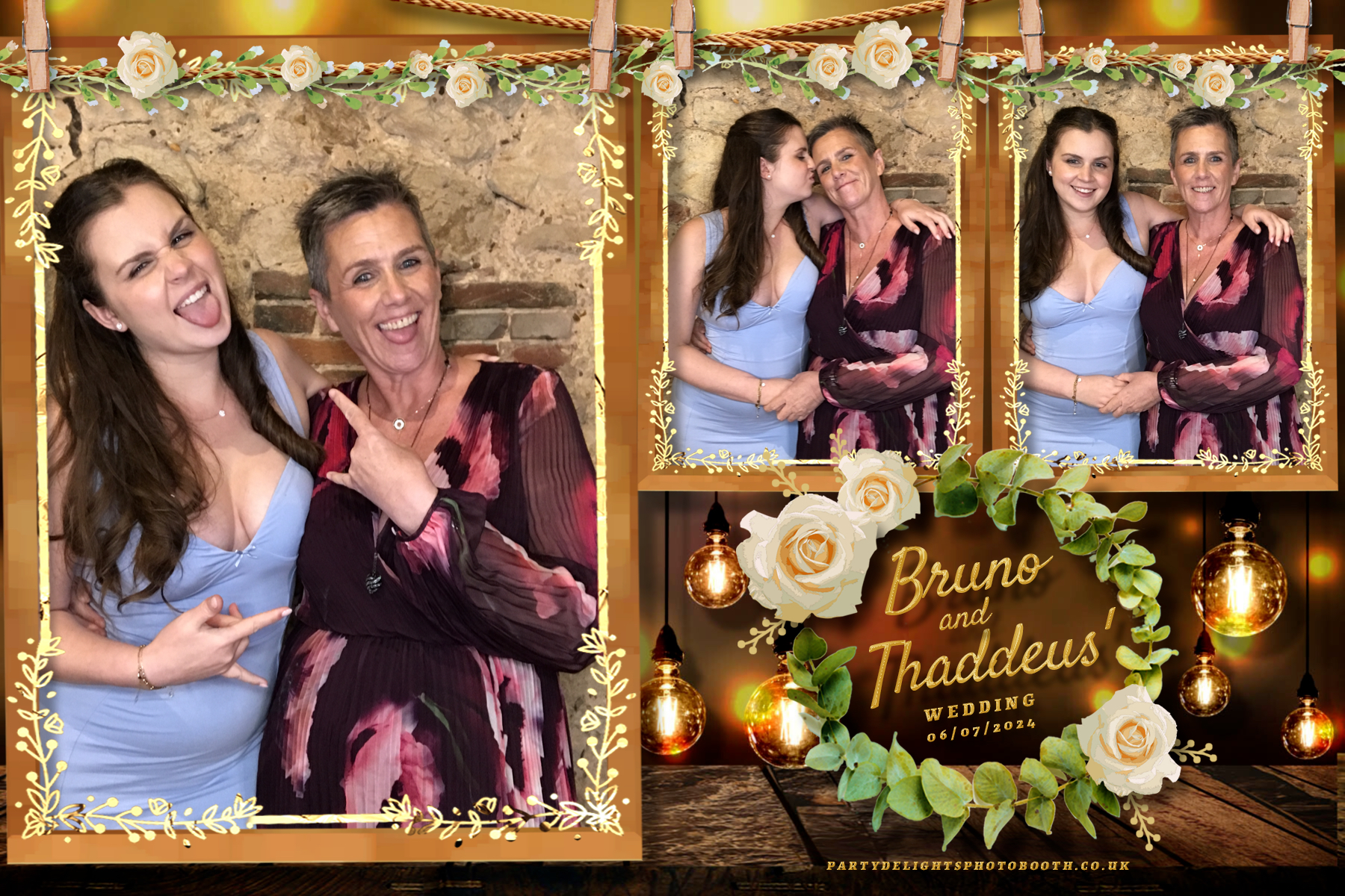 Thaddeus and Bruno’s Wedding | View more photos from the event at gallery.partydelightsphotobooth.co.uk/u/PartyDelightsPhotoBooth/Thaddeus-and-Bruno’s-Wedding